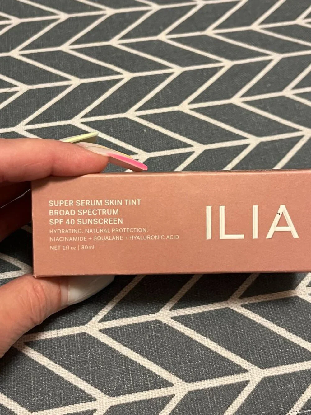 NIB ILIA Super Serum Skin Tint SPF 40 - Hydrating Foundation ST5 Bom Bom